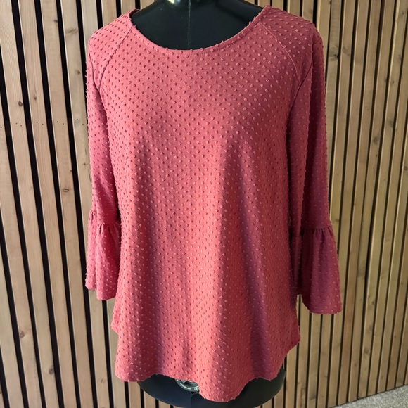 Anthropologie Salmon Colored Blouse - Picture 1 of 4